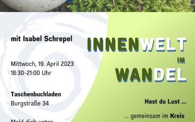 Poem Circle 19.4.23 in Freiberg, Flyer